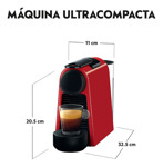 Cafetera Nespresso Essenza Mini D30 Roja