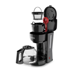 CAFETERA BLACK & DECKER 12 TAZASFILTRO PERMANENTE - NEGRA - (CM0916B-AR)