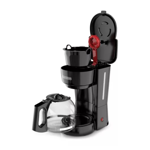 CAFETERA BLACK & DECKER 12 TAZASFILTRO PERMANENTE - NEGRA - (CM0916B-AR)