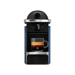 Cafetera Nespresso Pixie Azul Curva + Aeroccino A3C40-AR-RE