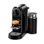 Cafetera Nespresso Citiz Milk Black Curva + Aeroccino D123-AR-BK-NE2-LOCAL