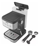 Cafetera Express Daewoo Cm1000 20 Bares Color Plateado 1.5 L