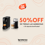 CAFETERA NESPRESSO ESSENZA MINI CAEROCCINO - BLANCA AERO 06LTS 19BAR AUTO OFF