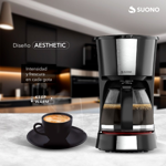 Cafetera Electrica Suono HOG0157 de Filtro 600Ml 6 Pocillos