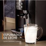 CAFETERA KRUPS ESPRESSO FULL AUTO DISPLAY EA815070 - NEGRA 15 BARES DE PRESION