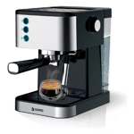 Cafetera Espresso Suono HOG0155 1.5L 20bar Acero