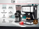 Kit de Cafetera Express CME04 + Molinillo De Café Profesional Gadnic