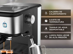 Kit de Cafetera Express CME04 + Molinillo De Café Profesional Gadnic