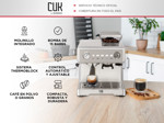 Cafetera Espresso Gadnic y Molinillo Integrado 