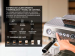 Cafetera Espresso Gadnic y Molinillo Integrado 