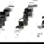 Cafetera Expreso Cuk By Gadnic CM5600 Semi Automática 20 Bar Con Espumador De Leche