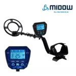 Detector De Metales Cazador De Tesoros Lcd Midow Oro Negro