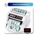 Contadora de Billetes Maquina Fija con Detector Billetes Falsos Waggs