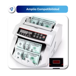 Contadora de Billetes Maquina Fija con Detector Billetes Falsos Waggs