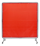 Pantalla De Soldadura Vevor 6x6 Pies Con Marco Y Ruedas Móvi