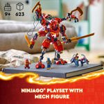 Mech de juguete LEGO NINJAGO Ninja Climber de Kai con 4 figuras de ninjas