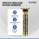 Maquina De Cortar Pelo Suono Patillera Vintage SNPE-1203