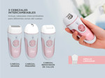 Depiladora eléctrica 4 en 1 Gadnic para mujer pierna cara inalámbrica recargable USB
