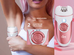 Depiladora eléctrica 4 en 1 Gadnic para mujer pierna cara inalámbrica recargable USB