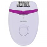Depiladora Philips BRE275/00 Satinelle Essential Blanca y Morado