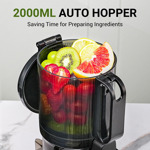 Exprimidor Eléctrico Amzchef 5.3 Para Frutas Y Verduras