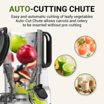 Exprimidor Eléctrico Amzchef 5.3 Para Frutas Y Verduras