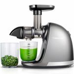 Exprimidor masticador AMZCHEF Slow Cold Press con espiral mejorada