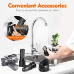 Exprimidor masticador AMZCHEF Slow Cold Press con espiral mejorada