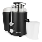 Juguera Eléctrica Philco Juph21bp 2 velocidades  400w con recolector de pulpa NEGRO