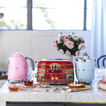 Exprimidor De Cítricos Smeg Retro Azul Pastel 50s