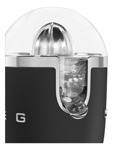 Exprimidor De Cítricos Smeg Retro Negro 50s Activación Autom