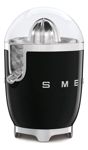 Exprimidor De Cítricos Smeg Retro Negro 50s Activación Autom