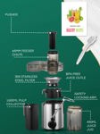 Exprimidor HOUSNAT para frutas y verduras enteras, 400 W, 450 ml, 2,65 kg