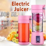 Exprimidor Eléctrico Portátil con Carga USB Green