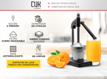 Exprimidor Para Jugos Manual Gadnic FGKPS1 De Cítricos