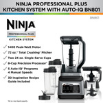 Licuadora Ninja Bn801 Professional Plus 1400w Con Auto Iq