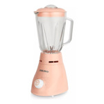 Licuadora Yelmo Lc-1010 Jarra De Vidrio 1.5l Pica Hielo 700w Color Rosa