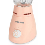 Licuadora Yelmo Lc-1010 Jarra De Vidrio 1.5l Pica Hielo 700w Color Rosa