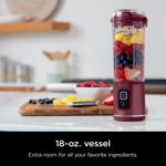 Licuadora portátil Ninja BC151CR Blast inalámbrica 530 ml Cranberr