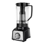 Licuadora Mondial Turbo-Premium L-1000 3 L negra y plata con jarra de san 220V