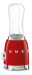 Licuadora Personal Smeg Retro Con 2 Botellas, Color Rojo