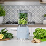 Licuadora Smeg Retro Azul Pastel Para Encimera