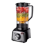 Licuadora Mondial Turbo Inox 3 L black L-1000BI