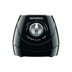 Licuadora Power 550w 1,5 Litros Negro Mondial 220v Negro/Plata L-28