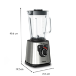 LICUADORA MOULINEX PERFECT MIX 2L 1200 W (LM871D10)