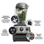 Licuadora Vitamix Propel 510 Propel 1.4L 3 programas 2HP Negra