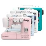 Maquina de Coser Lumina Flora Rosa Trabajos Pesados con 24 Diseños de Puntada