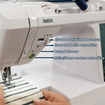 Máquina de Coser Electrónica Lumina Potenza 180 Diseños