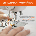 Maquina de Coser Lumina Vento con 18 Diseños de Puntada