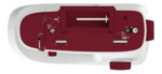 Máquina De Coser Necchi K417a  Color Blanco/turquesa